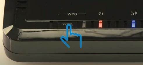 Now, the printer will ask you to press the WPS button on the wireless router, press the WPS button.