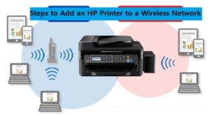 how to connect hp 3520 printer to wireless network