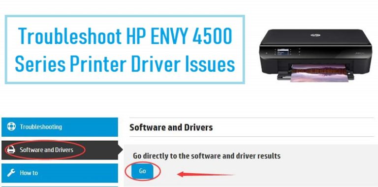 hp envy 4500 print driver
