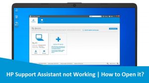 intel driver support assistant not working